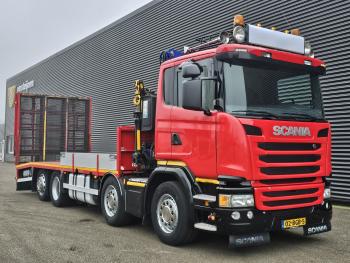 G410 8x2-6 / KRAN / CRANE / MACHINE TRANSPORT